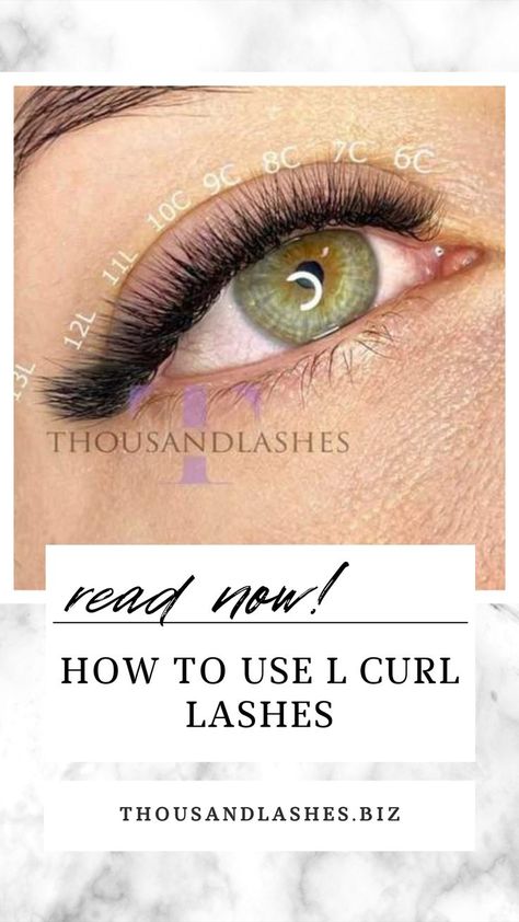 L Curl Lash Extensions, L Curl Lashes, Lash Mapping Styles, Lashing Techniques, Curl Lash Extensions, Curl Extensions, Lash Curls, Makeup Studio Ideas, Curl Eyelashes