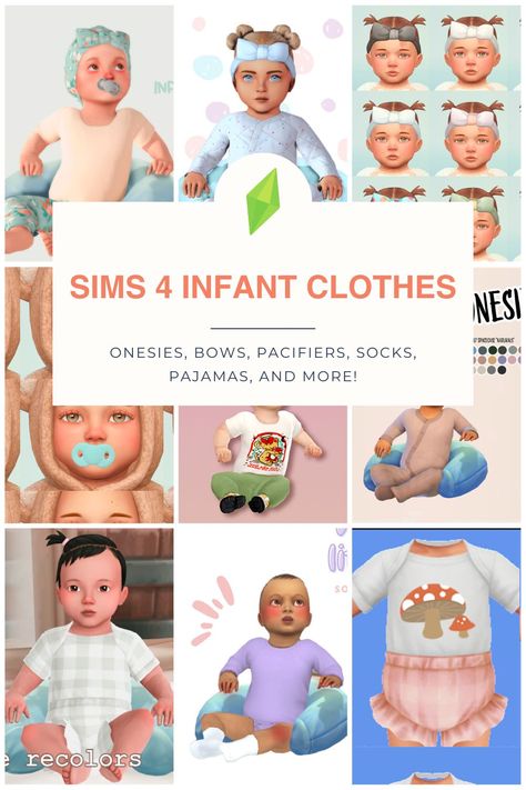 Sims 4 Cc Infants Clothes 2023, Sims 4 Basegame Infant Cc, Infants Mods Sims 4, Infant Clothing, Sims 4 Infant Outfit, Sims 4 Cc Infant Mods, Maxis Match Infant, Cc Infant Clothes, Sims 4 Infant Pacifier Cc