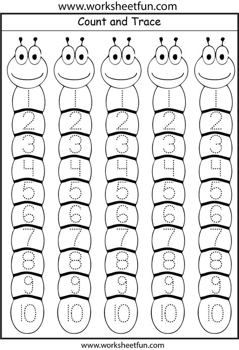 Several number printables ---tracing, counting/fill in the blank by 2,3,5,10...add/subtract/multiply, etc. Preschool Number Tracing, Rozpoznawanie Liter, Aktiviti Prasekolah, Number Worksheets Kindergarten, Preschool Number Worksheets, Number Writing, Preschool Tracing, Preschool Math Worksheets, Free Preschool Worksheets