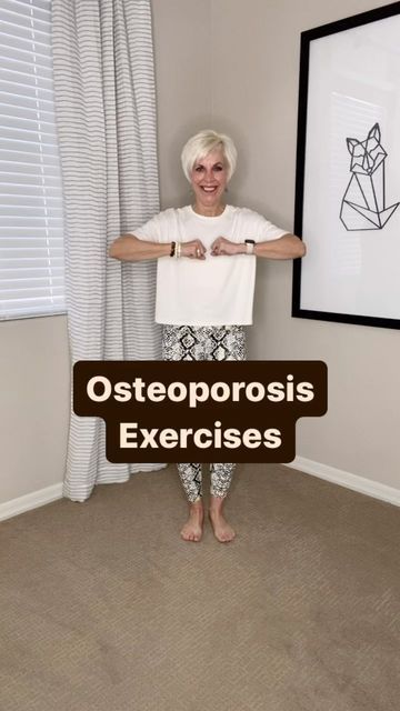 Osteoporosis Workout, Resistance Band Exercises For Osteoporosis, 12 Yoga Poses For Osteoporosis, Osteoporosis Exercises Strength Training, Pilates For Osteoporosis, Beginner Cardio Workout, Osteoporosis Exercises, Seated Exercises, Weight Bearing Exercises