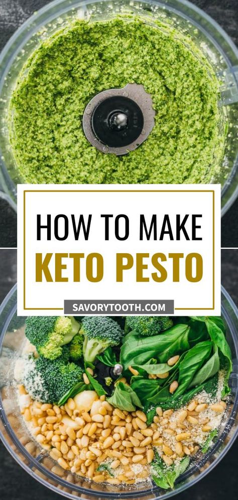 Low Carb Pesto, Using Basil, Keto Pesto, Keto Sauce, Pesto Sauce Recipe, Broccoli Spinach, Pesto Recipes, Basil Pesto Recipes, Broccoli Pesto