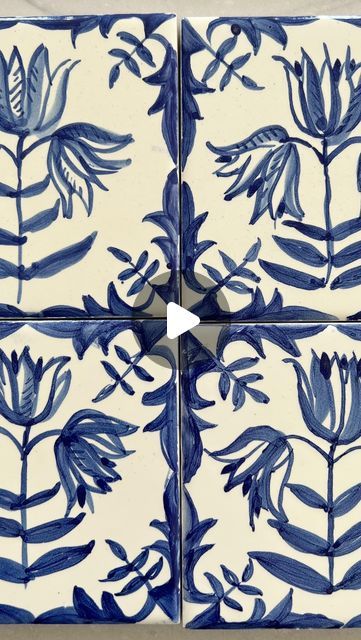 Anna & Philipp | One of my favourite parts of our chateau renovation has been finding ways to add a personal creative touch to each room. 

Inspired by so... | Instagram How To Renovate A Chateau, Chateau Renovation, Hand Painted Tiles Kitchen, Paint Backsplash, Room Inspired, Painted Tiles, Front Rooms, Hand Painted Tiles, Fireplace Ideas