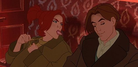 Anya & Dimitri from Anastasia, 20th Century Fox Dimitri Anastasia, Anastasia Disney, Disney Anastasia, Anastacia Disney, Foto Muro Collage, Anastasia Movie, Princess Anastasia, Funny Love Pictures, Home Movie