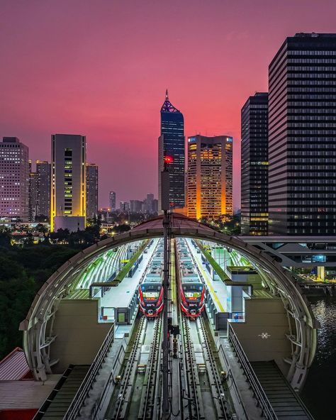 It's a beautiful view of Dukuh Atas LRT Station, South Jakarta.. 🤗😘 ❤️ happy almost weekend from here everyone ❤️😘🤗 (08/11/2023~4.59pm) Quetta Pakistan, Jakarta City, South Jakarta, Almost Weekend, Beautiful View, City View, Beautiful Views, Jakarta, Bangkok