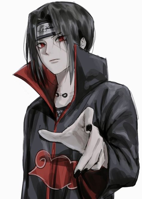 Itachi Akatsuki, Best Naruto Wallpapers, Oc Manga, Mangekyou Sharingan, Itachi Uchiha Art, Anime Villians, Anime Soul, Uchiha Clan, Cartoon Sketches