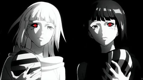 Tokyo Ghoul Twins, Tokyo Ghoul, Group Chat, Twins, Tokyo, Gif, Anime