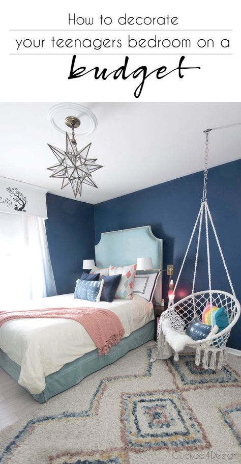 Bilik Tidur Perempuan, Teenagers Bedroom, Bedroom Decorating Tips, Bedroom Decor For Teen Girls, Teen Girl Bedroom, Bedrooms Decor, Bilik Tidur