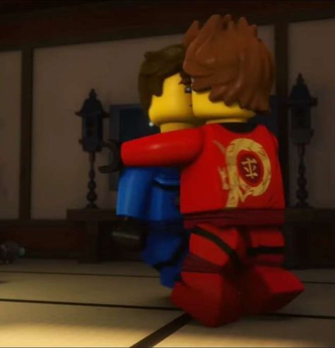 Lego Ninjago Kai X Jay, Ninjago Kai X Cole Kiss, Kai X Cole X Jay, Jay And Kai Ninjago, Lego Ninjago Ships, Jay X Kai Ninjago, Plasma Shipping Ninjago, Jay X Kai, Kai X Jay