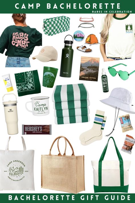 Bachlorette Party Cabin Bachelorette Weekend, Camping Retreat Ideas, Camp Bachelorette Survival Kit, Bachelorette Hiking Ideas, Cottage Theme Bachelorette, Camp Theme Bachelorette Gifts, Camp Lake Bachelorette, Pocono Bachelorette Party, Camp Bachelorette Outfit