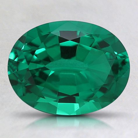 Loose Oval Lab Created Emerald - 9x7mm (Setting Price) Green Oval, Lab Created Emerald, Africa Map, Beautiful Rocks, 10 Million, Brilliant Earth, Emerald Gemstone, Garnet Gemstone, Natural Emerald