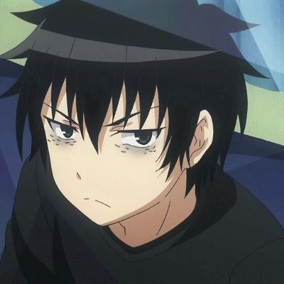 Angry anime boy Angry Anime, Anime Character, Black Hair, Anime Boy, Hair, Anime, Blue, Black