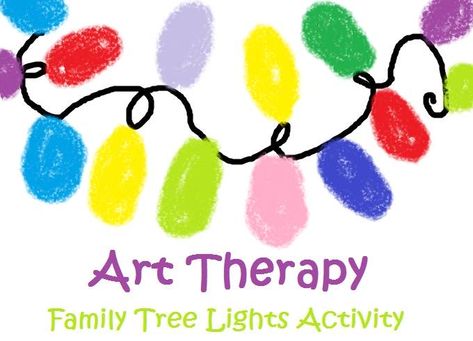 Family Portrait Drawing, Therapy Techniques, String Of Lights, Light Activities, Art Therapy Activities, Family Therapy, Therapy Tools, Expressive Art, Ideas Family