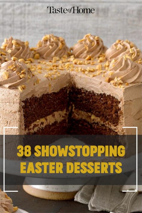 38 Showstopping Easter Desserts Fancy Easter Desserts, Light Easter Desserts, Easter Sunday Desserts, Easter Desserts Cake, Easter Cake Easy, Easter Cupcakes Easy, Traditional Easter Desserts, Easter Cheesecake, Easter Cake Recipes