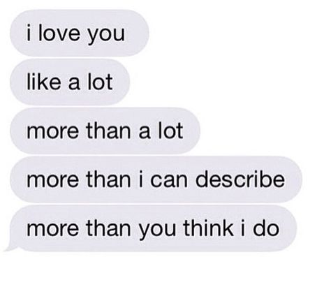 ☺️☺️ I Love You Text Messages Aesthetic, Ily Quote, Funny Love Messages For Him, Cute Texts For Her, Cute Couples Texts, Cute Quotes For Him, Cute Relationship Texts, Cute Text Messages