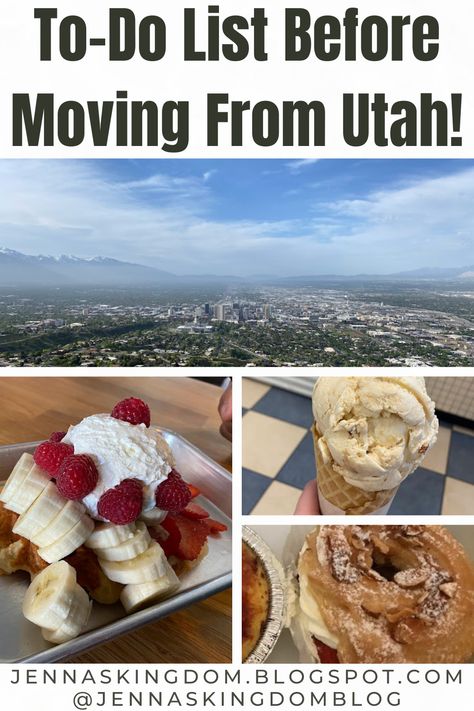 Here are the things that we did in Utah before we moved! All my favorite spots in Utah! What To Eat, To Do, To Do List, The Things, Kentucky, Utah, Things That, My Favorite