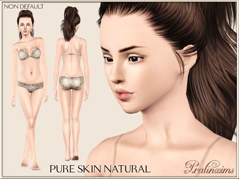 Pralinesims' Pure Skin Natural NON DEFAULT Sims 3 Skin, Praline Sims, Sims 3 Makeup, Sims Makeup, Ts3 Cc, Sims 3 Cc Finds, Sims 3 Mods, Sims Baby, Sims 4 Cc Kids Clothing