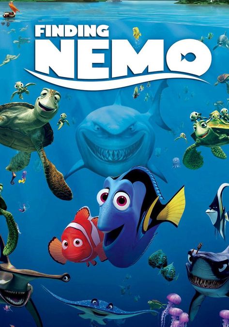 After his son is captured in the Great Barrier Reef and taken to Sydney, a timid clownfish sets out on a journey to bring him home. Office Aquarium, Nemo Movie, Finding Nemo Movie, Watch Animation, Finding Nemo 2003, Good Animated Movies, Animated Movie Posters, Old Cartoon Shows, New Disney Movies