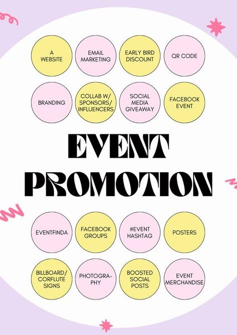 Promoting Events On Social Media, Events Management Ideas, Event Space Marketing, Craft Event Ideas, Campaign Event Ideas, Workshop Event Ideas, Philanthropy Events Ideas, Promo Ideas Marketing, Event Content Ideas