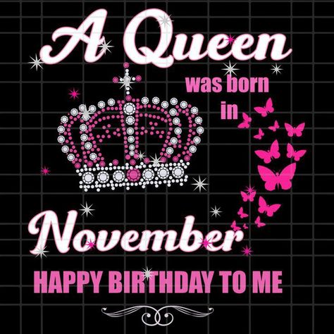 Bday Shirts, Birth Month Quotes, Happy Birthday Baby Girl, November Girl, Birthday November, Happy Birthday Shirt, October Gifts, Pink Glitter Wallpaper, Birthday Poems