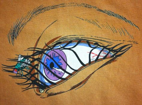 # Kunstjournal Inspiration, Aeon Flux, Irises, Art Block, Funky Art, Horror Art, An Eye, Dark Art, Interesting Art