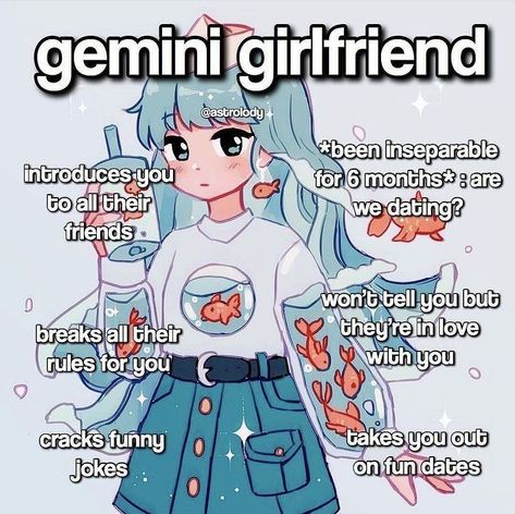 Guess My Zodiac Sign, Gemini Zodiac Quotes, Type Of Girlfriend, Gemini Art, Gemini Traits, Gemini Girl, Adventure Time Girls, Gemini Quotes, Gemini Life