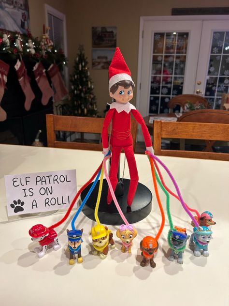 Paw Patrol Elf On The Shelf, Simple Elf In The Shelf Ideas, Paw Patrol Elf On The Shelf Ideas, Elf On The Shelf Paw Patrol, Elf On The Shelf Simple Ideas, Quick Easy Elf On Shelf Ideas, Elf On The Shelf Ideas Simple, Simple Elf On The Shelf Ideas, Simple Elf Ideas