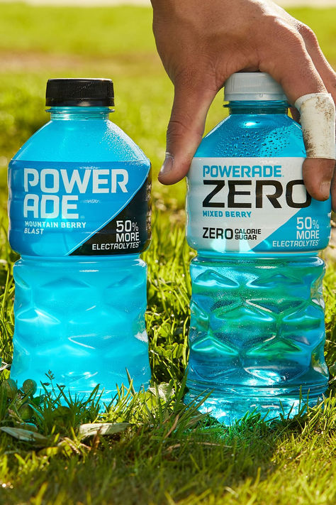 Get going with more electrolytes. Stay on top of your game with Powerade for ultimate hydration. Sport Drink, Color Palette Yellow, Fall Football, Zero Calories, Sports Drink, Mixed Berries, It Takes, Frosting, Berry