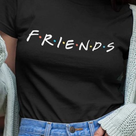 Friends Tv Show Shirt, Summer Tshirts Women, Presents For Wife, Women Friends, Luxury Christmas, Best Friend Shirts, Friends Tshirt, Instagram Outfits, Friends Tv Show