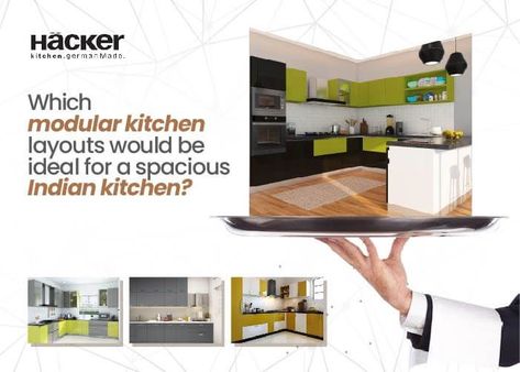 When you have a spacious Indian kitchen you should most definitely learn about the modular kitchen layouts that would be a right fit. Modular Kitchen Creative Ads, Kitchen Creative Ads, Indian Kitchen Design, G Shaped Kitchen, Kitchen Showrooms, Kitchen Layouts, Creative Interior, Creative Interior Design, Kitchen Showroom