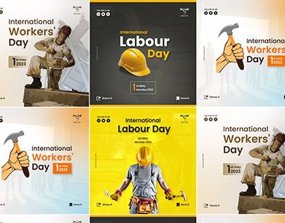 Labour Day Creative Poster, International Labour Day Creative Ads, Workers Day Creative Ads, Labor Day Creative Ads, Labour Day Poster Ideas, Labour Day Creative Ads, Labor Day Poster Design, May Day Poster, Labour Day Poster