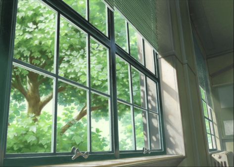 The Girl Who Leapt Through Time, Green Cottagecore, Garden Of Words, Background Anime, Anime Classroom, Gacha Backgrounds, Cocoppa Wallpaper, Asian Architecture, Cute Desktop Wallpaper