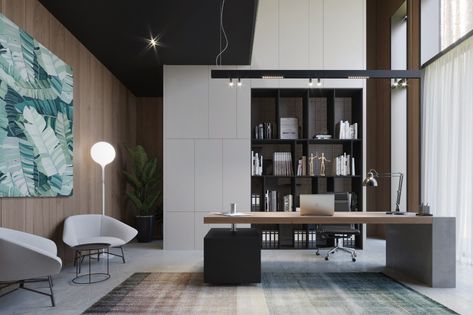 Interior Design Country, Office Interior Design Modern, Modern Office Interiors, Corporate Office Design, Office Space Design, Modern Office Design, Office Furniture Design, Luxury Office, Home Office Setup