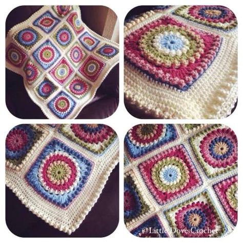 Circle of Friends – Little Dove Designs Friends Crochet Pattern, Friends Blanket, Make A Blanket, Friends Crochet, Rose Stone, Circle Of Friends, Crochet Blog, The Circle, Slip Stitch