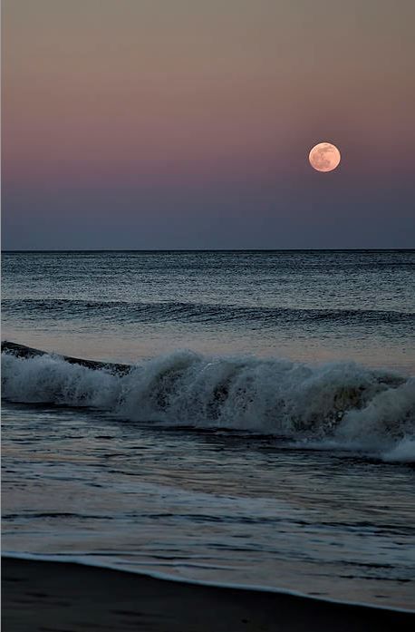 ✯ Beach Moonrise Moonrise Over The Sea, Santorini Wallpaper, Full Moon Beach, Oceans Song, Bark At The Moon, Moon Beach, Shoot The Moon, Santorini Island, Night Moon