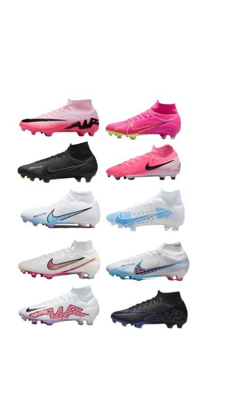 Cool Football Boots, Best Soccer Cleats, Soccer Essentials, Girls Soccer Cleats, Best Soccer Shoes, Nike Football Boots, Football Workouts, Soccer Boyfriend, Soccer Inspiration