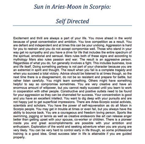 Aries Sun/Scorpio Moon - Self Directed Scorpio Moon Aesthetic, Aries Sun Scorpio Moon, Left Me Quotes, Aries Sun Sign, Sun Scorpio, Sun In Aries, Aries Sun, Scorpio And Capricorn, Aries And Scorpio