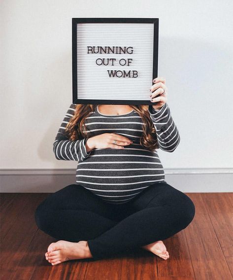 Cute Pregnancy Quotes, Baby Bump Pictures, Baby Bump Photos, Happy Pregnancy, Maternity Photoshoot Poses, Letter Boards, Pregnancy Quotes, Maternity Photography Poses, Pregnancy Humor