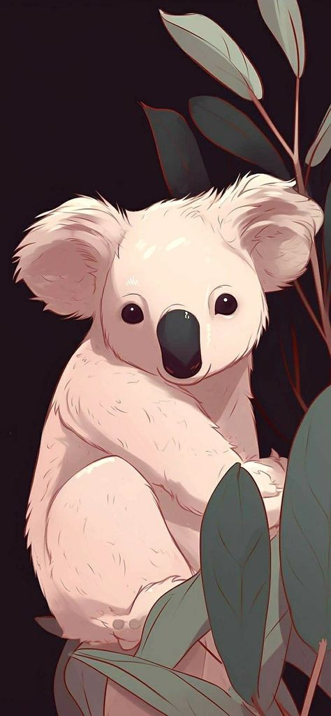 Koala Digital Art, Koala Bear Wallpaper, Koala Aesthetic, Koala Wallpaper, Mother Tattoos, Your Wallpaper, Wallpapers For Iphone, Animal Patterns, Bear Wallpaper