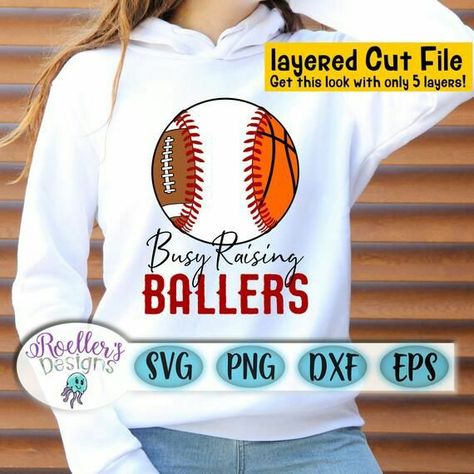 Raising Ballers, Game Day Svg, Soccer Svg, Softball Mom Svg, Custom Softball, Softball Svg, Sports Mom Shirts, Basketball Svg, Baseball Svg