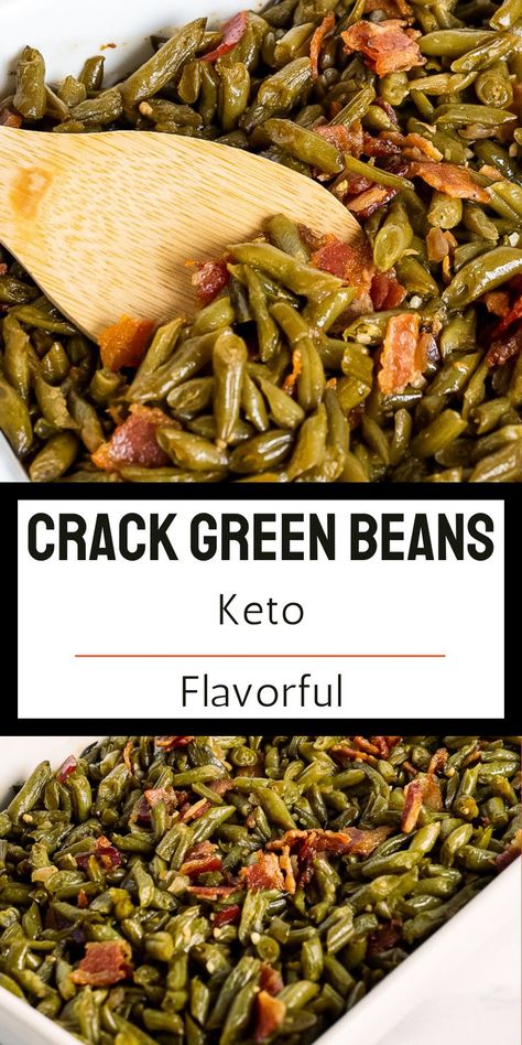 Discover how to make savory crack green beans with bacon, a perfect keto side dish that everyone will love. Green Beans Casserole Recipe, Keto Green Beans, Bacon Twist, Green Beans Casserole, Cracked Green Beans, Keto Green, Beans With Bacon, Green Beans With Bacon, Greenbean Casserole Recipe