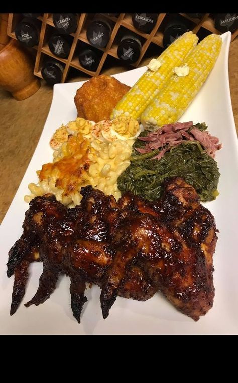 Soul Food Dinner, Happy Food, Food Goals, Sunday Dinner, Delicious Dinner, Dinner Menu, Food Presentation, Food Obsession, Dinner Recipe