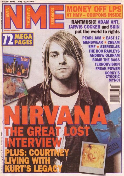 Kurt Kurt Cobain Newspaper, Kurt Cobain Poster, Music Newspaper, Magazine Moodboard, Punk Magazine, Nirvana Art, Nirvana Poster, Rock Magazine, Grunge Posters