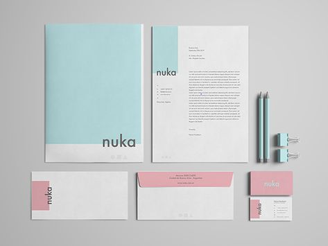 Stationary Design Inspiration, Letterhead Design Inspiration, Stationary Business, Design Stationary, Personal Branding Design, Agency Design, Stationary Branding, Corporate Stationery, Brand Guidelines Template