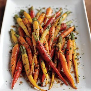 Glazed Carrots. Multi-colored carrots make this a beautifully simple side. Multi Colored Carrots, Colored Carrots, Thanksgiving Recipes Side Dishes Veggies, William Sonoma Recipes, Glazed Carrots Recipe, Carrots Recipe, Thanksgiving Recipes Side Dishes, Glazed Carrots, Carrot Recipes