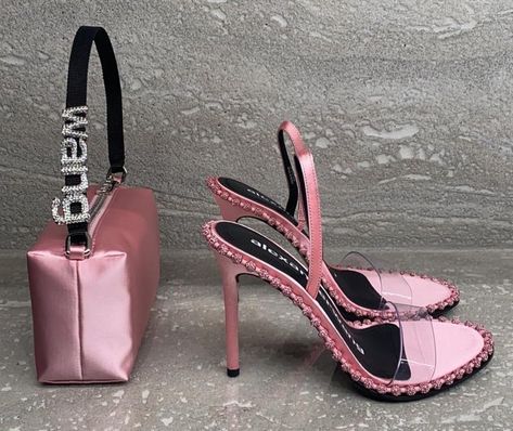 Elegant Shoes Heels, Heels Aesthetic, Alexander Wang Shoes, Heels Pink, Fashion Shoes Heels, Shoes Heels Classy, Classy Shoes, Heels Outfits, Fancy Shoes