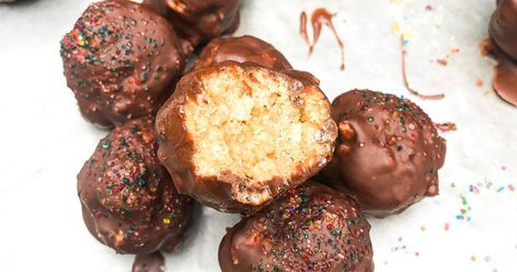 Joanna Gaines's Peanut Butter Balls Recipe + Photos | POPSUGAR Food Finger Sweets, Pb Recipes, Joanna Gaines Recipes, Peanut Butter Balls Recipe, Celebrity Recipes, Apple Sauce Recipes, Australia Food, Popsugar Food, Butter Balls