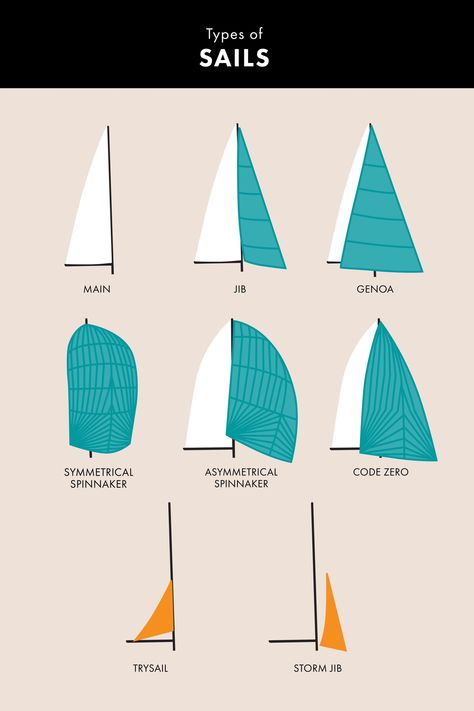 Types Of Sailboats, Sailing Basics, Sailboat Cruises, Liveaboard Sailboat, Sailing Lessons, Sailboat Living, Sailboat Yacht, Navi A Vela, Boat Projects