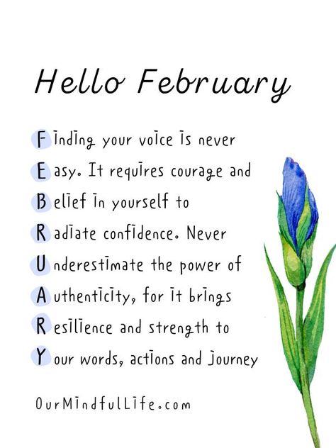 Hello February Quotes, March Quotes, February Quotes, January Quotes, Birthday Quotes For Her, Hello February, Monthly Quotes, My Children Quotes, Imperfection Is Beauty