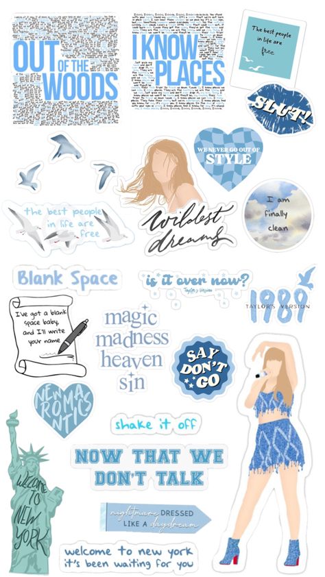 Goodbye Quotes For Friends, Taylor Swift Birthday Party Ideas, Taylor Swift Drawing, Preppy Stickers, Taylor Swift Party, Taylor Swift Birthday, Taylor Swift Tour Outfits, Scrapbook Printing, Estilo Taylor Swift