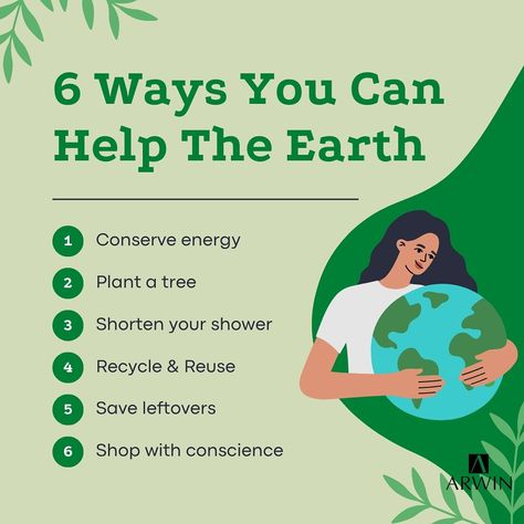 Let’s make a difference together! 🌎 Here are 6 simple ways to help the earth and create a more sustainable future. Remember, every small effort counts! #sustainableliving #savetheplanet #gogreen #reducereuserecycle #consciousconsumer #earthfriendly #climateaction #environmentalawareness #greenliving #makeadifference Ways To Save The Earth, Help The Earth, Save The Earth, Reduce Reuse Recycle, Environmental Awareness, Climate Action, Sustainable Future, Conscious Consumer, Earth Friendly